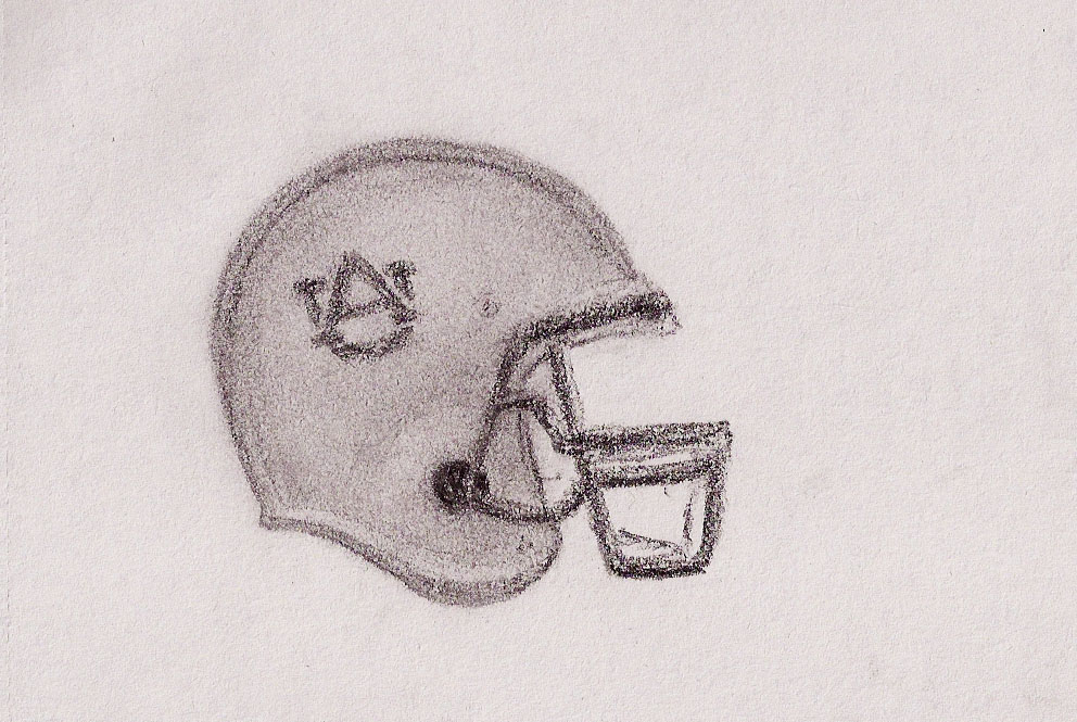 Auburn helmet